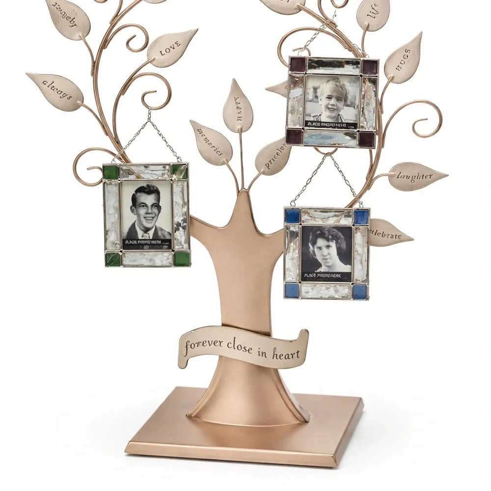 Hallmark Metal Photo Tree Frame – 3 Hanging Frames – ©2004